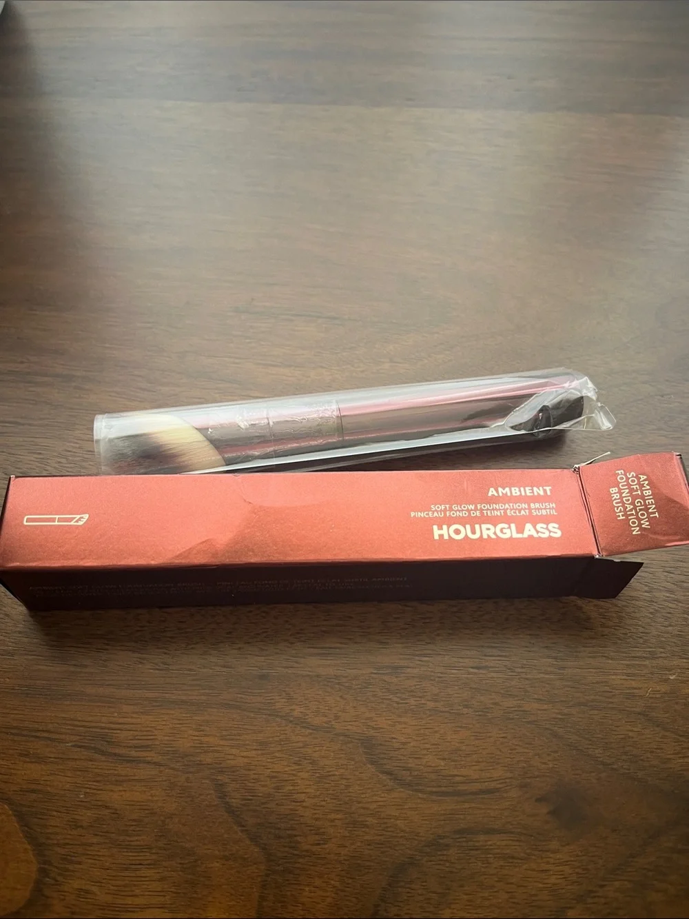 Hourglass Soft Glow Foundation Brush - Rose Handle